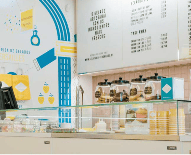 Gelataria Versailles — Saldanha, Lisboa