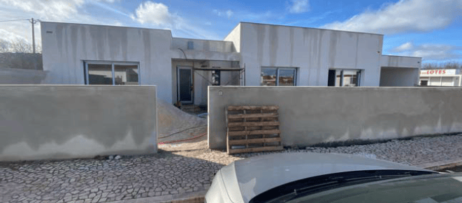 Moradia Unifamiliar — Vila Viçosa (obra a decorrer) — fotografia